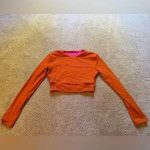Jolyn Orange Rashguard Size Small